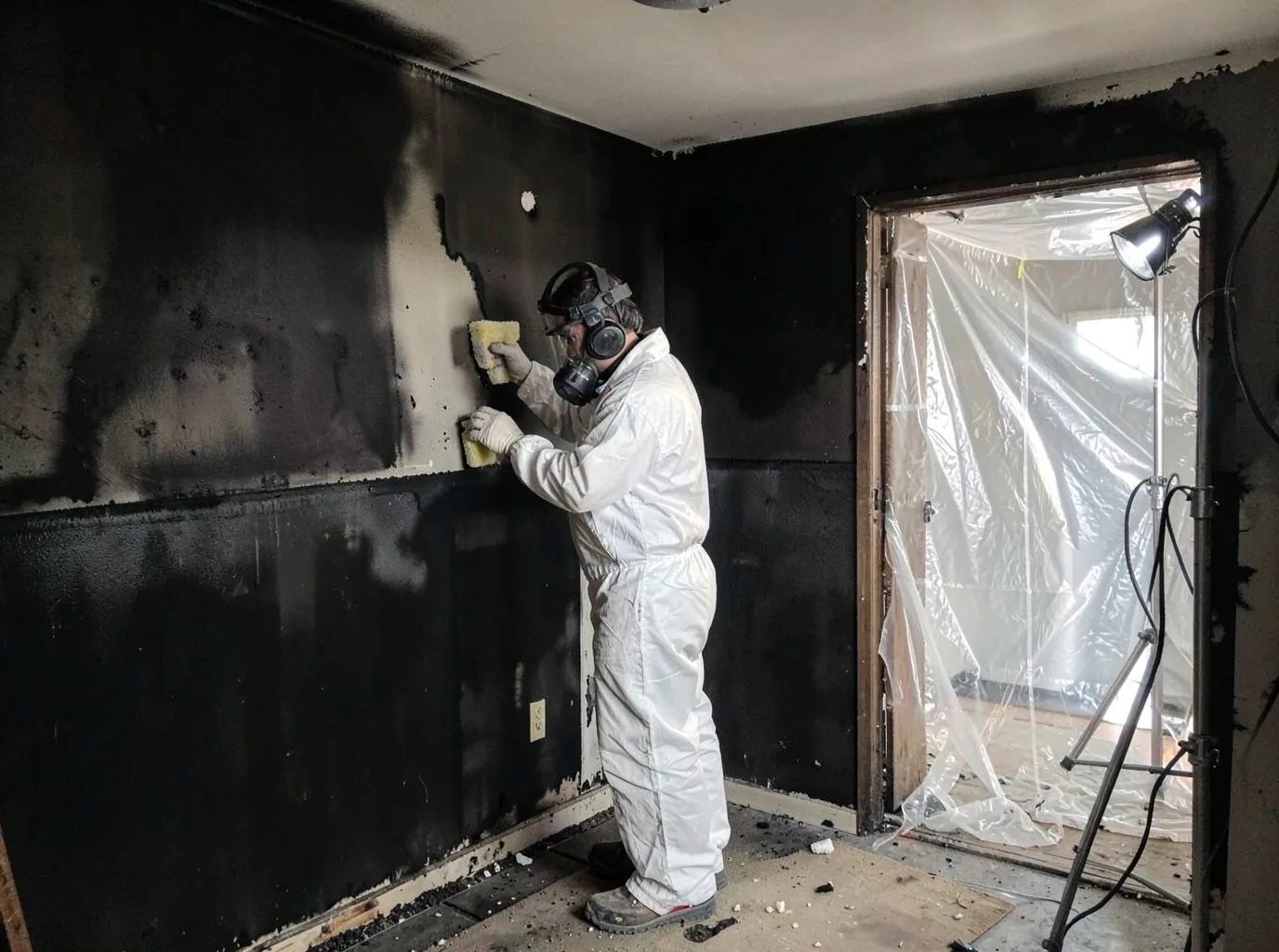 Fire Damage Restoration company in Rockville, NE